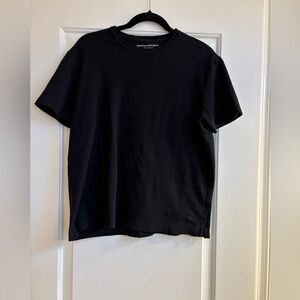 Banana Republic Men's Jet Black Short Sleeve Tee